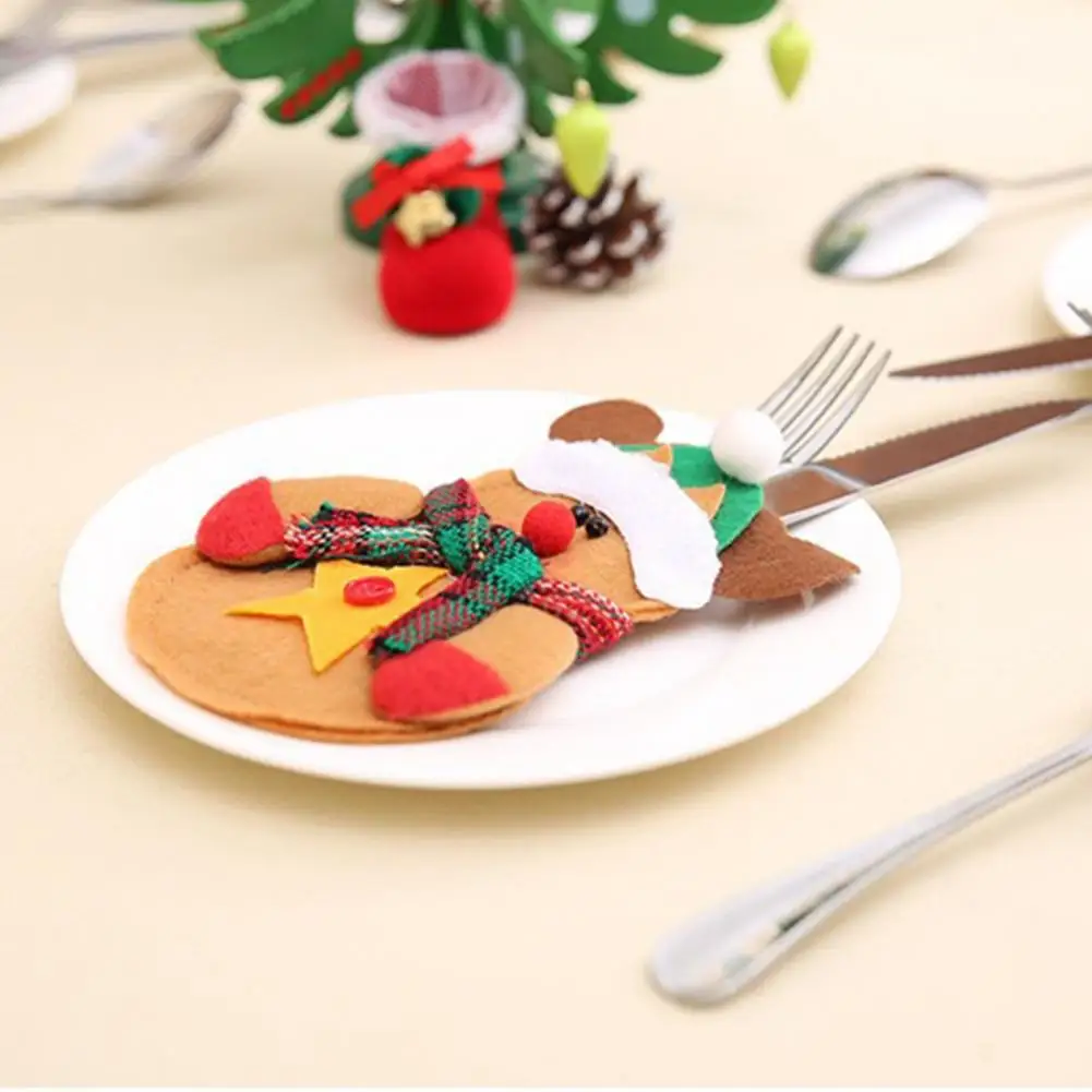 Table Setting for Christmas Festive Christmas Table Decorations Santa Claus Snowman Cutlery Holder for Home for Christmas
Table Setting for Christmas Festive Christmas Table Decorations Santa Claus Snowman Cutlery Holder for Home for Christmas