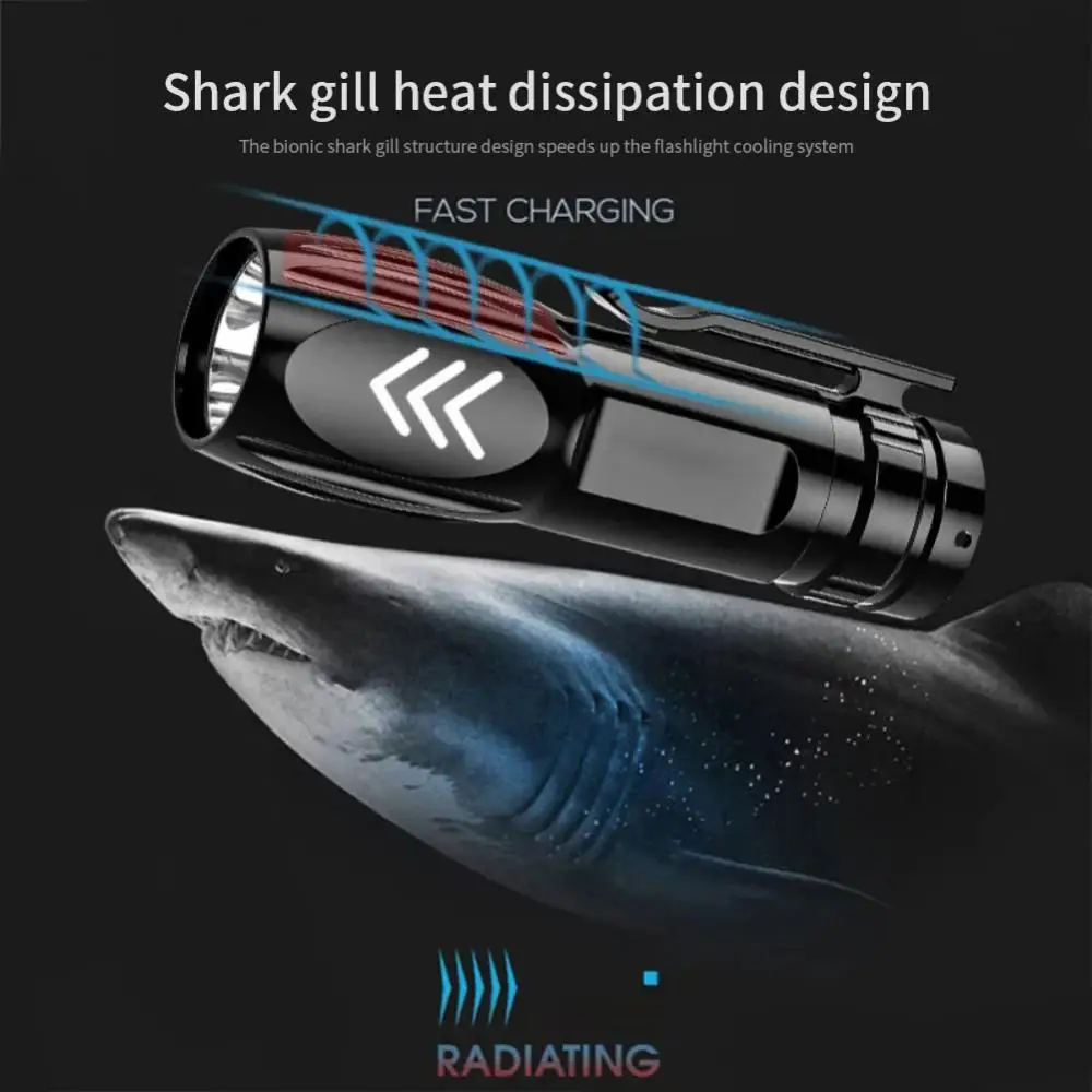 Flashlight LED Outdoor Household LED Torches Mini USB Charging Rechargeable Battery Portable Tactical Flashlight
Flashlight LED Outdoor Household LED Torches Mini USB Charging Rechargeable Battery Portable Tactical Flashlight