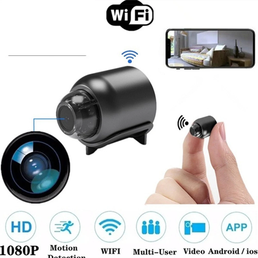 2024 популярная мини-камера HD 1080P X5 Wi-Fi видеоняня безопасность в помещении камера видеонаблюдения с ночным видением IP-камера рекордер
2024 популярная мини-камера HD 1080P X5 Wi-Fi видеоняня безопасность в помещении камера видеонаблюдения с ночным видением IP-камера рекордер