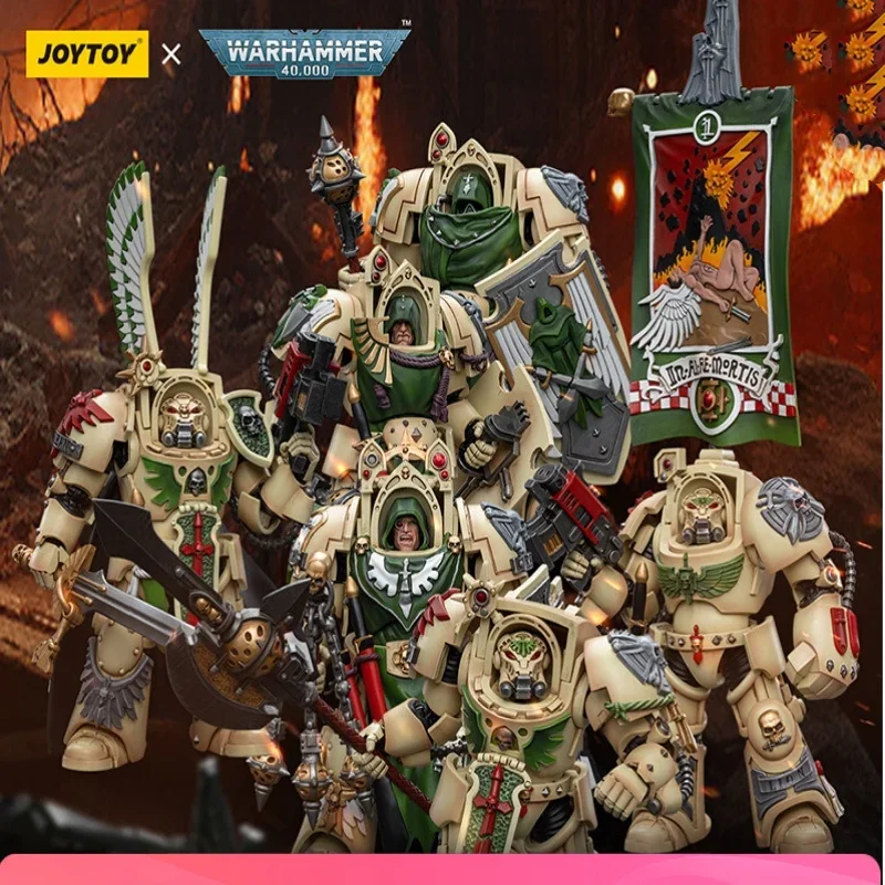 Joytoy Dark Source Warfare Equipment 40k Dark Angel Deathwing Knight Deathwing God Of War 6-member Team 1:18 Mobile Soldiers
Joytoy Dark Source Warfare Equipment 40k Dark Angel Deathwing Knight Deathwing God Of War 6-member Team 1:18 Mobile Soldiers