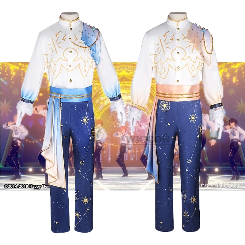 Cosplay Game Ensemble Stars Knights Fine Starlight Parade Cosplay Men Costume Tsukinaga Leo Tenshouin Eichi role playing ES
Cosplay Game Ensemble Stars Knights Fine Starlight Parade Cosplay Men Costume Tsukinaga Leo Tenshouin Eichi role playing ES