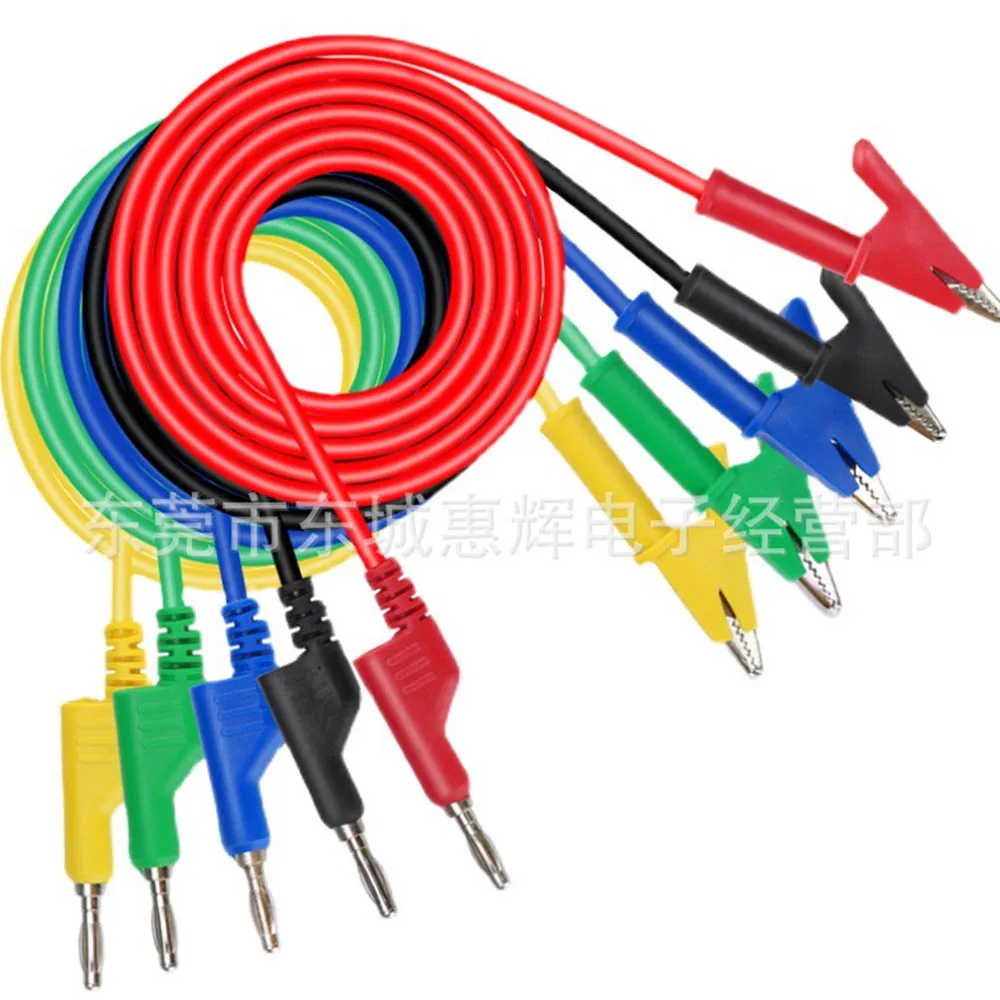 Multimeter Test Leads Kit 4mm Banana Plug Safety Piercing Probe Needle Alligator Clips Electrical Test Tool Set
Multimeter Test Leads Kit 4mm Banana Plug Safety Piercing Probe Needle Alligator Clips Electrical Test Tool Set