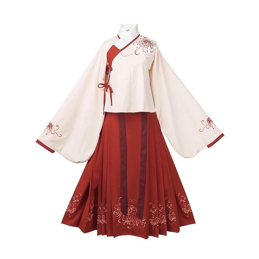 Universal Top Skirt Parties Role-Playing Attire Chinese Style Embroidery Fashionable Hanfu Horse Face Polyester
Universal Top Skirt Parties Role-Playing Attire Chinese Style Embroidery Fashionable Hanfu Horse Face Polyester