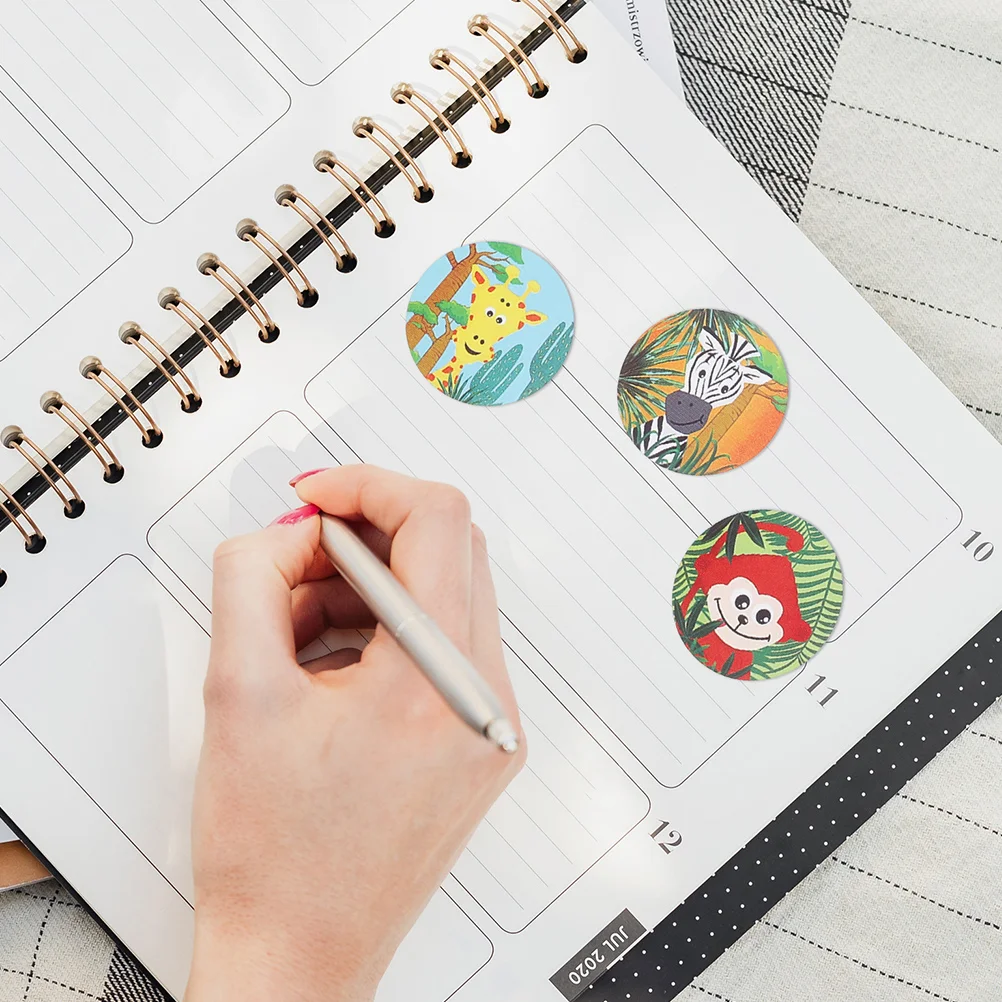 4 Rolls Cartoon Animal Stickers Style Adhesive Prize Gift Decals Teacher Copper Plate Student Label
4 Rolls Cartoon Animal Stickers Style Adhesive Prize Gift Decals Teacher Copper Plate Student Label