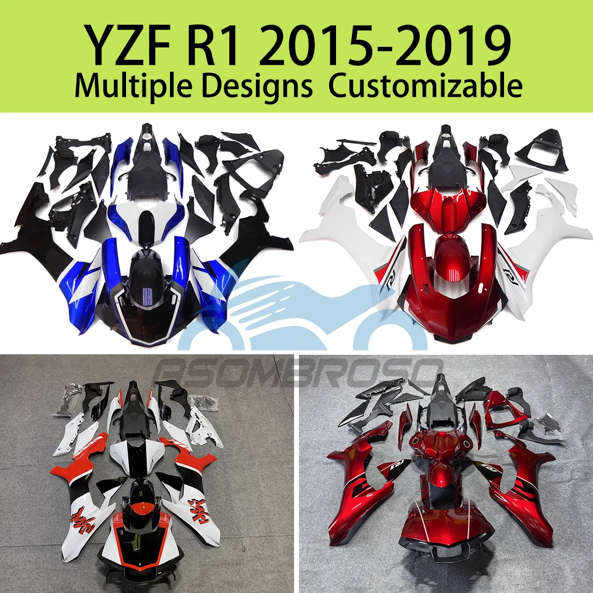 Лучший Уникальный комплект обтекателей для YAMAHA YZF R1 15 16 17 18 19 2015 2016 2017 2018 2019 комплект обтекателей для мотоциклов
Лучший Уникальный комплект обтекателей для YAMAHA YZF R1 15 16 17 18 19 2015 2016 2017 2018 2019 комплект обтекателей для мотоциклов