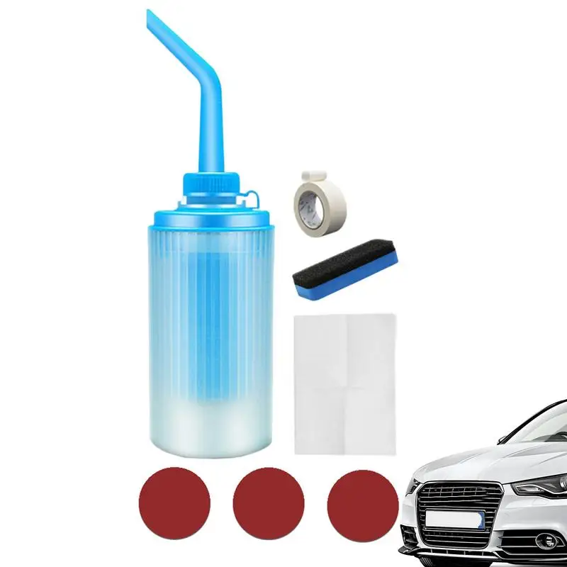 

Жидкая стеклянная лампа для ремонта автомобильных фар, комплект ремонтного средства для полировки и восстановления фар