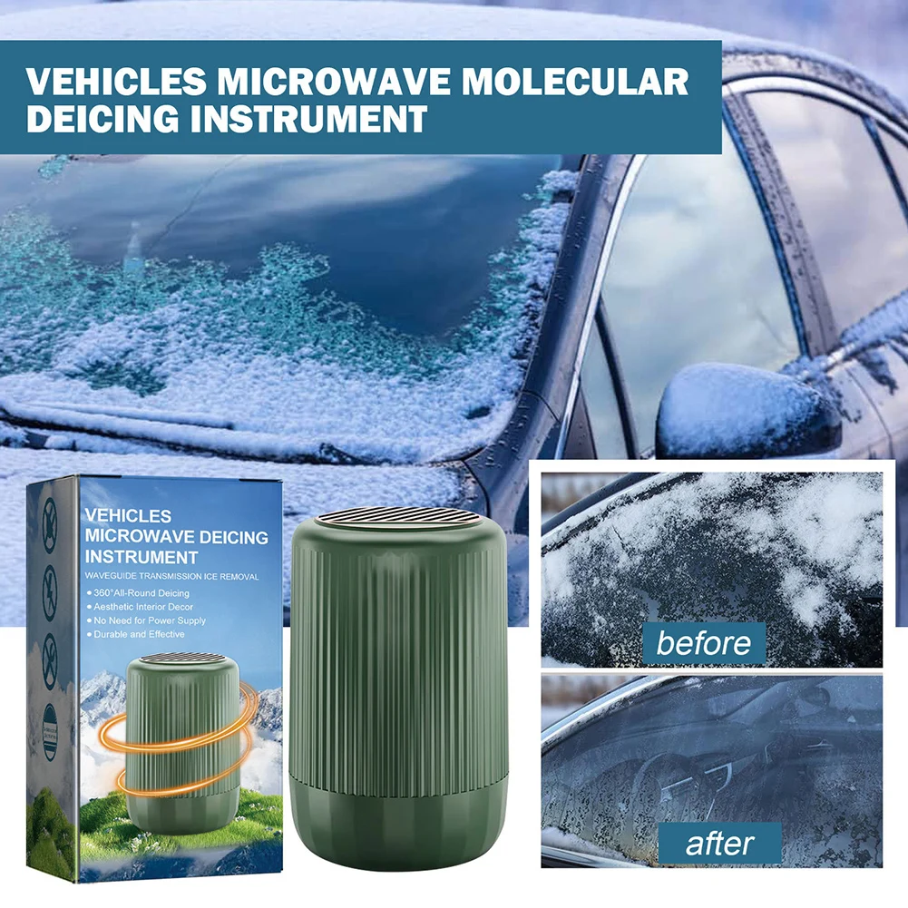 1x Dark Green Vehicle Microwave Molecular Deicing Instrument Essential Oil Diffuser Heater Front Windshield Defrosting Defogging
1x Dark Green Vehicle Microwave Molecular Deicing Instrument Essential Oil Diffuser Heater Front Windshield Defrosting Defogging