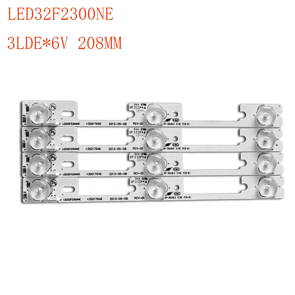

4PCS/LOT new and original for Konka LED32F2300NE light bar,35017947 backlight lamp LED strip 6v