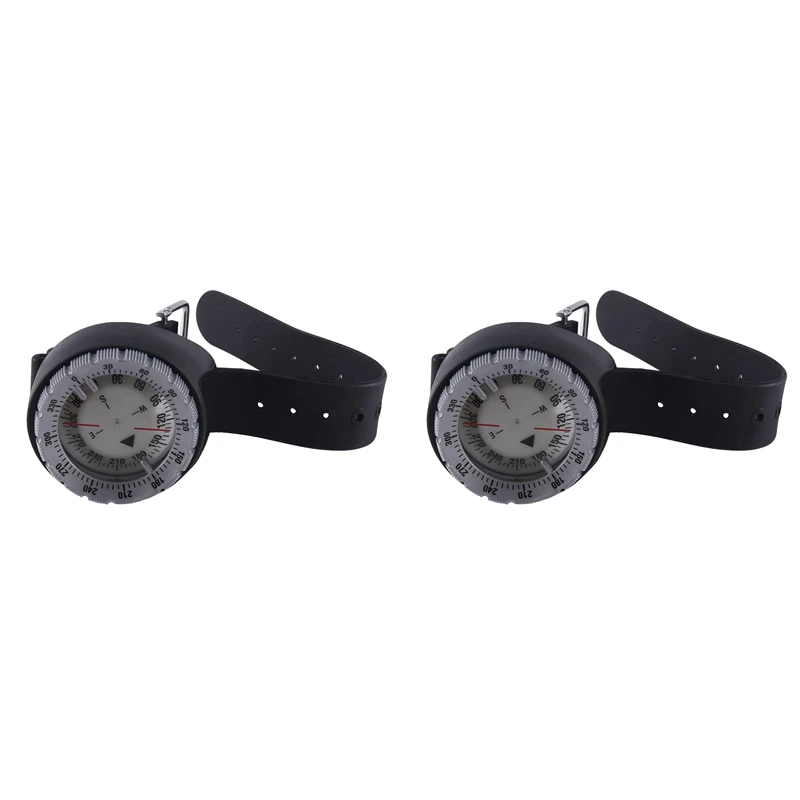 2X Diving Compass 50M Waterproof Scuba Diving Compass Elastic Rope Diver Underwater Direction Watch Equipment Accessory
2X Diving Compass 50M Waterproof Scuba Diving Compass Elastic Rope Diver Underwater Direction Watch Equipment Accessory