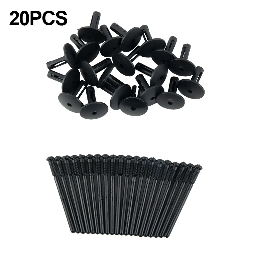 20Pcs Black Bumper Fender Plastic Rivet Fastener For BMW X1 E84 X3 F25 E70 FOR E71 Car Accessories Universal Hight Quailtly
20Pcs Black Bumper Fender Plastic Rivet Fastener For BMW X1 E84 X3 F25 E70 FOR E71 Car Accessories Universal Hight Quailtly