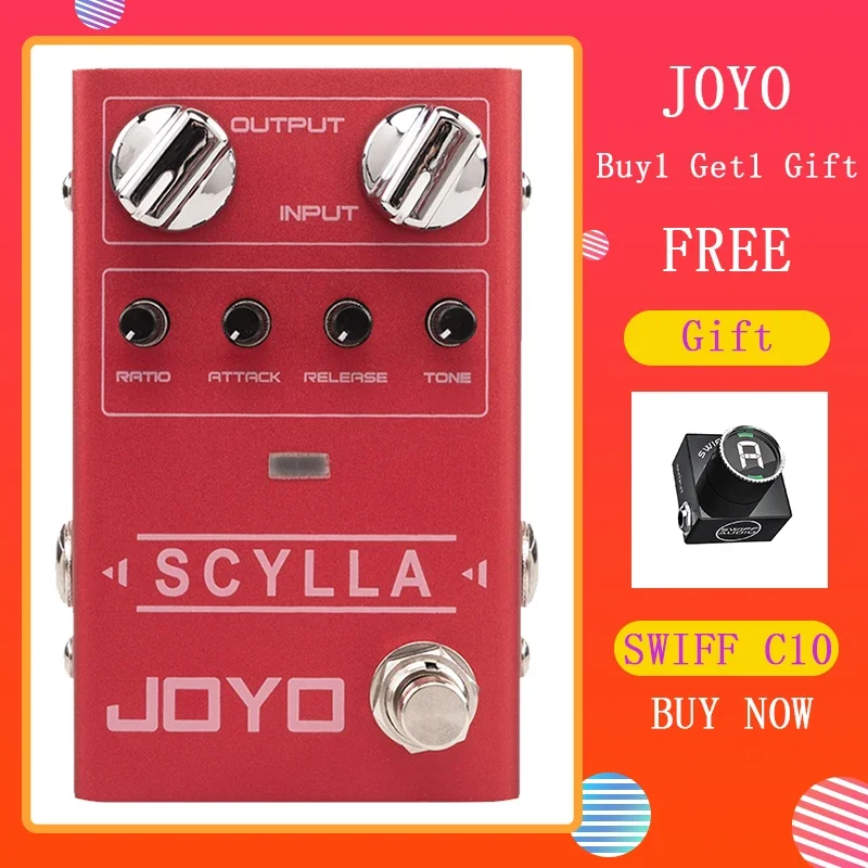 JOYO R-27 SCYLLA Bass Compression Effect Pedal Studio-grade Bass Pedal Low Noise High Dynamic Circuit Design Bass Guitar Pedal 
JOYO R-27 SCYLLA Bass Compression Effect Pedal Studio-grade Bass Pedal Low Noise High Dynamic Circuit Design Bass Guitar Pedal