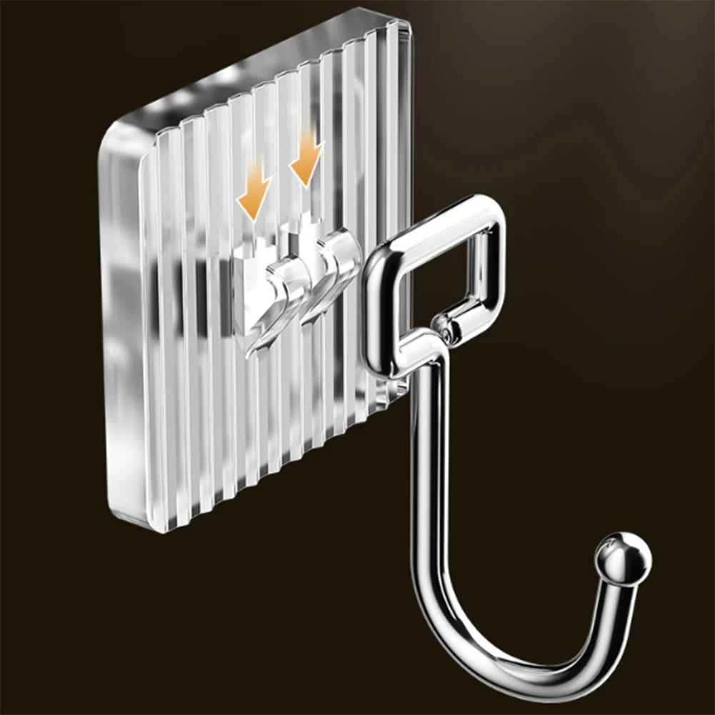 Acrylic Wall Hook Strong Self Adhesive Wall Mounted Hook Bathroom Towel No Punching Hanging Big Size Transparent Sticky Hook
Acrylic Wall Hook Strong Self Adhesive Wall Mounted Hook Bathroom Towel No Punching Hanging Big Size Transparent Sticky Hook