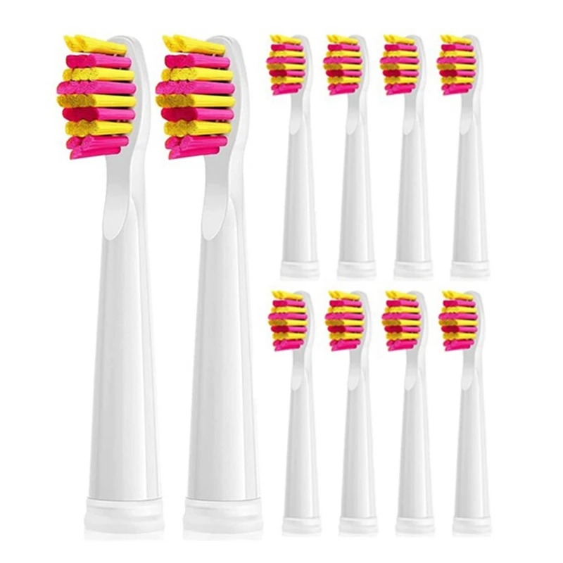 10PCS Electric Toothbrush Heads Replacement Head For Fairywill FW-507/508/551/917/959, FW-D1/FW-D3/FW-D7/FW-D8
10PCS Electric Toothbrush Heads Replacement Head For Fairywill FW-507/508/551/917/959, FW-D1/FW-D3/FW-D7/FW-D8