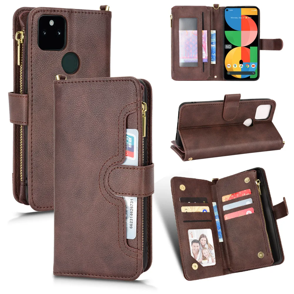 For Google Pixel 5 5A 5G 6 Pro 6A Luxury PU Leather Magnetic Wallet Flip Lanyard Strap Wristlet Zipper Card Slot Case
For Google Pixel 5 5A 5G 6 Pro 6A Luxury PU Leather Magnetic Wallet Flip Lanyard Strap Wristlet Zipper Card Slot Case