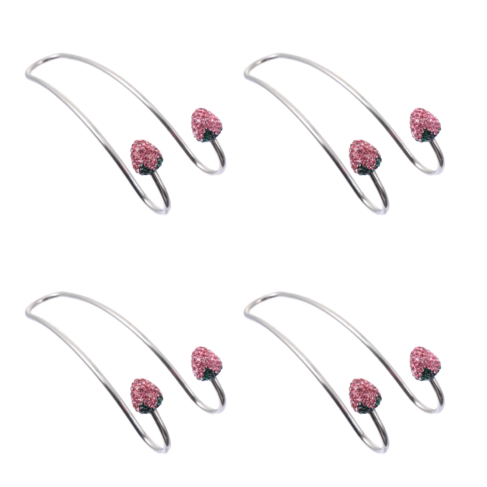 4 Pcs Car Seat Back Hook Headrest Stainless Steel Hooks Wallet Backseat Hanger Colored Diamond Strawberry Metal
4 Pcs Car Seat Back Hook Headrest Stainless Steel Hooks Wallet Backseat Hanger Colored Diamond Strawberry Metal