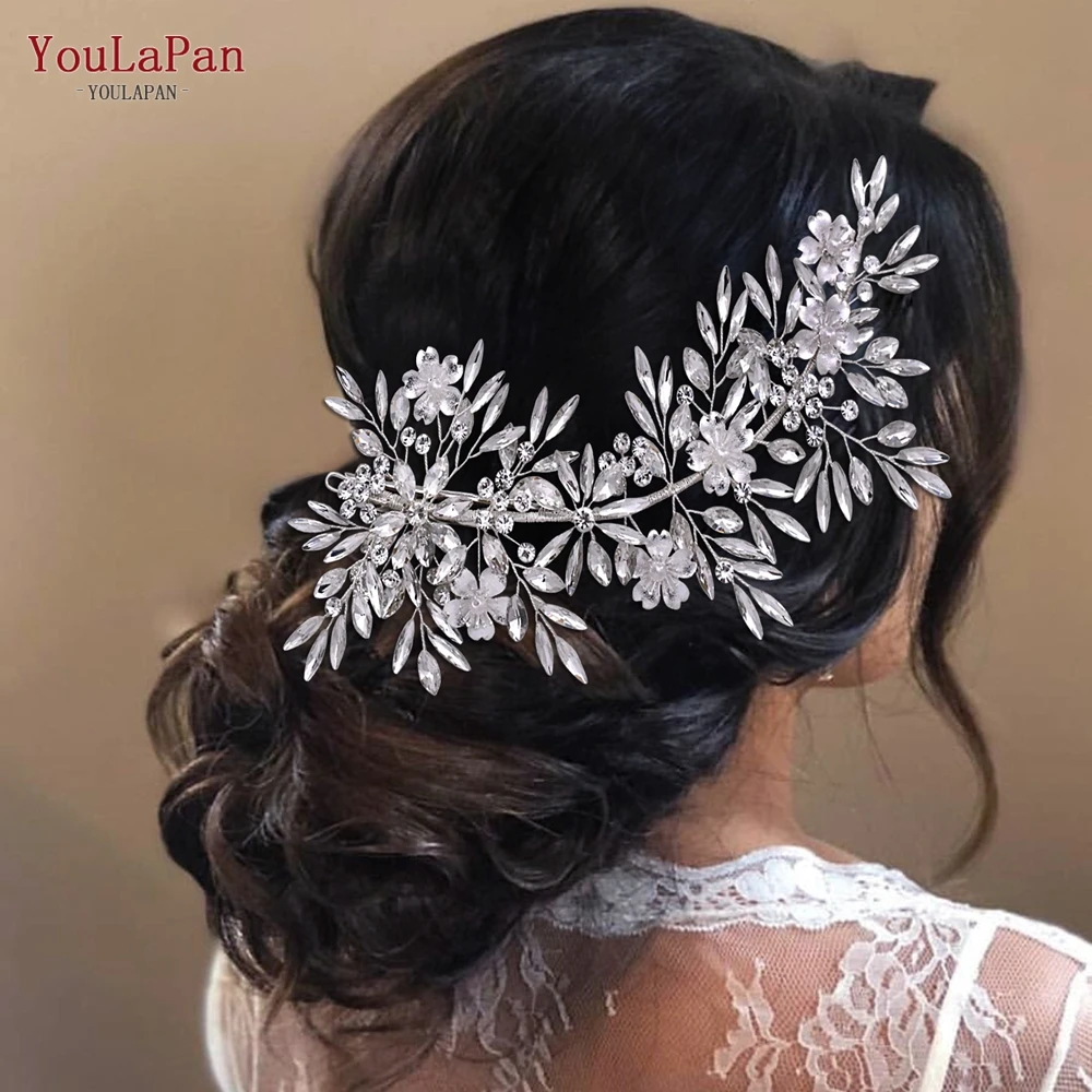 TOPQUEEN Wedding Headband Alloy Flower Bridal Headpiece Wedding Hair Accessories Jewelry Bride Headwear Pageant Headdress HP289
TOPQUEEN Wedding Headband Alloy Flower Bridal Headpiece Wedding Hair Accessories Jewelry Bride Headwear Pageant Headdress HP289