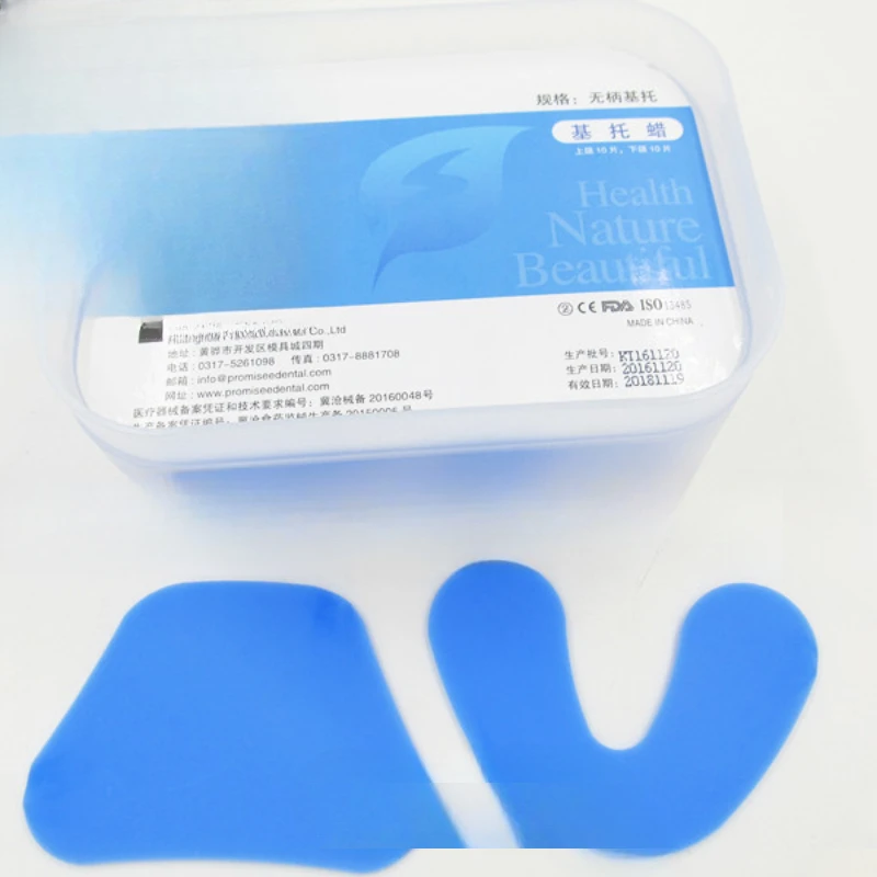 Dental materials-Temporary base without handle-Individual tray with handle and toothless jaw mold-taking sharp tool in 20 pieces
Dental materials-Temporary base without handle-Individual tray with handle and toothless jaw mold-taking sharp tool in 20 pieces