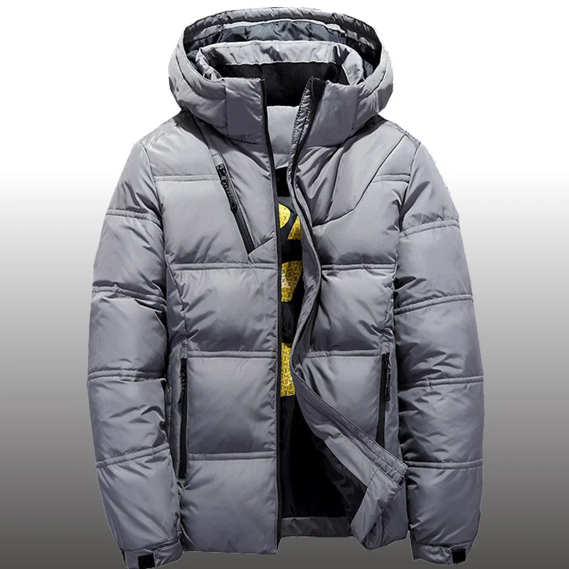 Winter White Duck Down Jacket Men Snow Parka Quality Thermal Casual Slim Thick Warm Coat Overcoat Windbreaker Hooded Parkas
Winter White Duck Down Jacket Men Snow Parka Quality Thermal Casual Slim Thick Warm Coat Overcoat Windbreaker Hooded Parkas