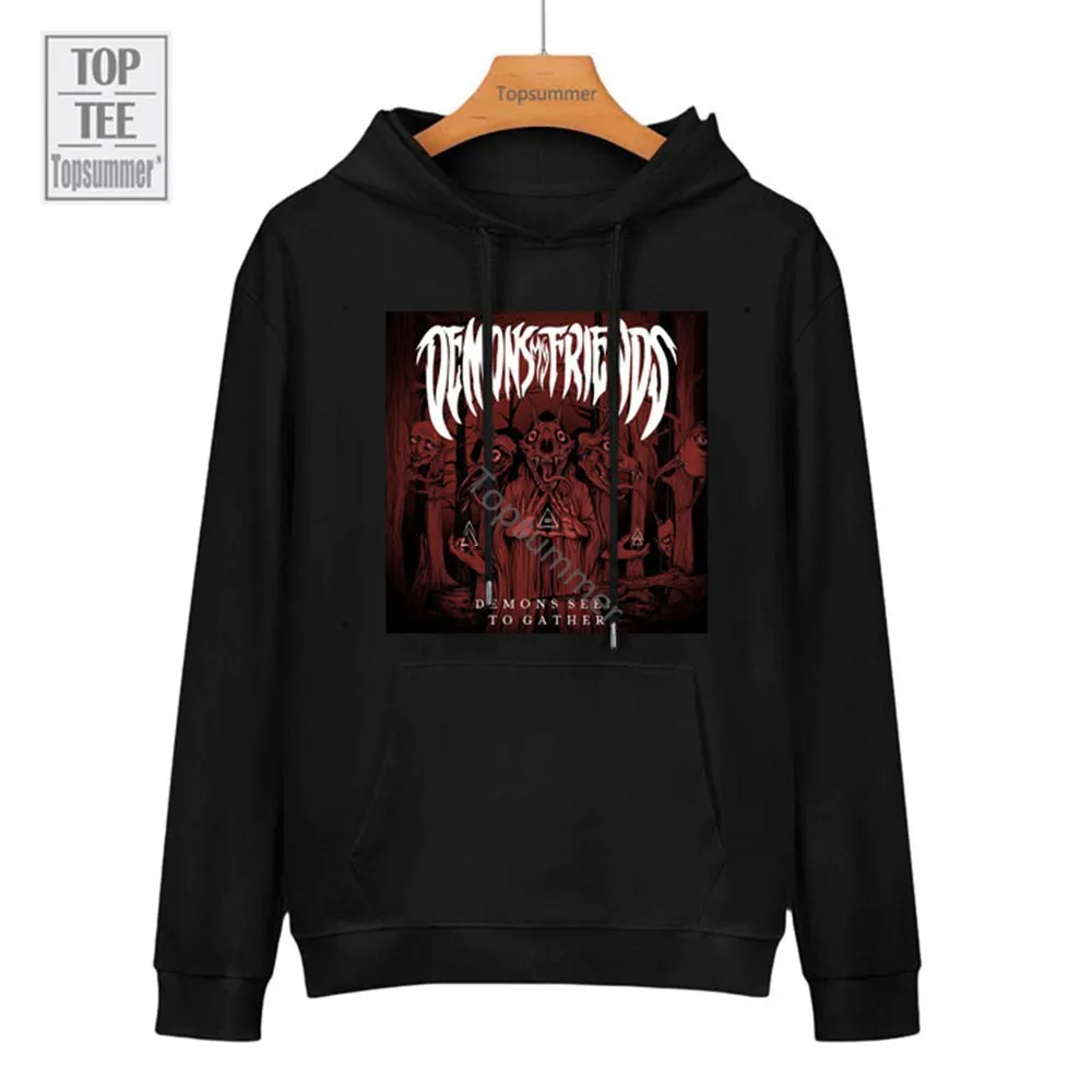 

Demons Seem To Gather Album Hoodie Demons My Friends Tour Sweatshirts Women'S Hip Hop Streetwear Oversized Sweatshirt