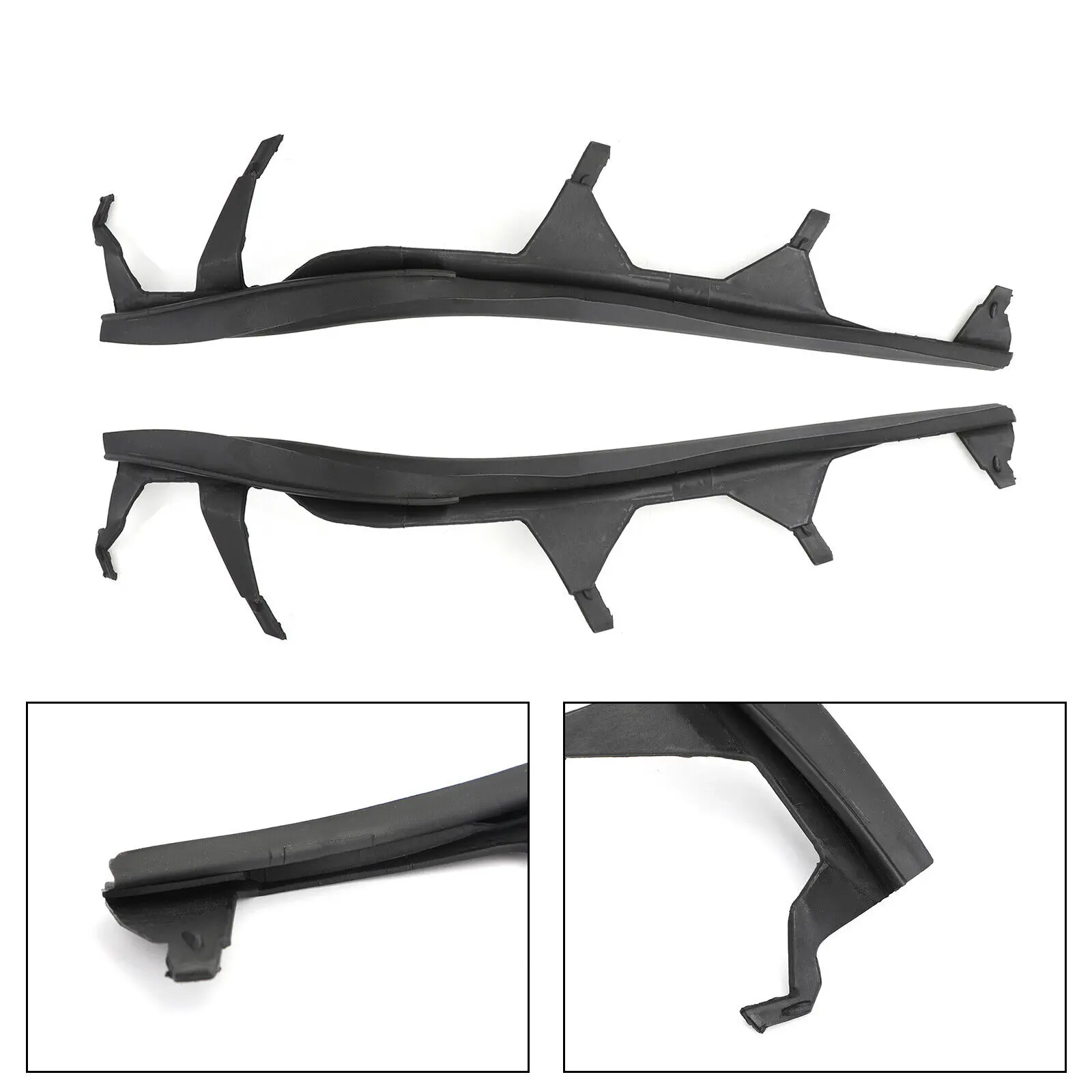 Set of Left & Right Upper Headlight Cover Strips Pair Fit BMW E46 325i 02-05 U1
Set of Left & Right Upper Headlight Cover Strips Pair Fit BMW E46 325i 02-05 U1