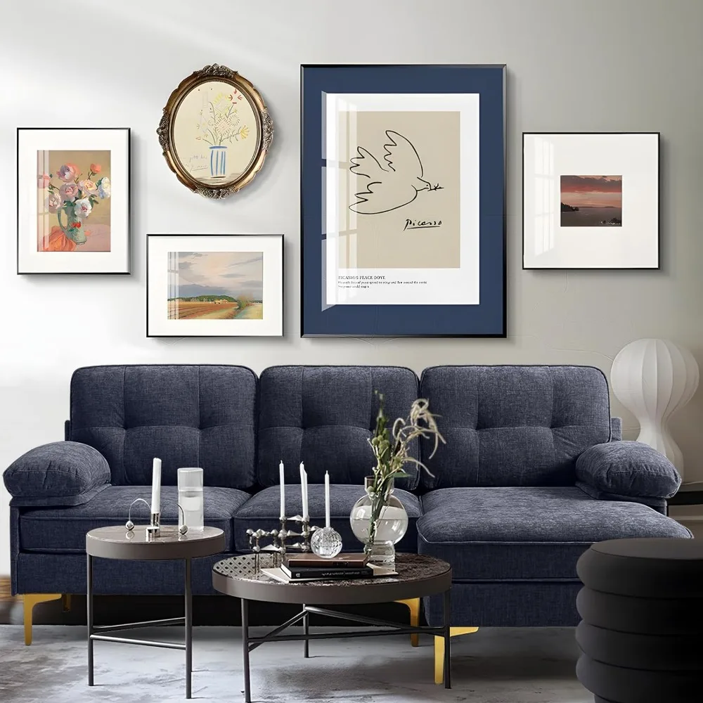 Living Room Sofas, L Shaped Sofa Couch Reversible, Chenille Small Sectional Sofa,Removable and Washable Cushions, Modern Couch
Living Room Sofas, L Shaped Sofa Couch Reversible, Chenille Small Sectional Sofa,Removable and Washable Cushions, Modern Couch