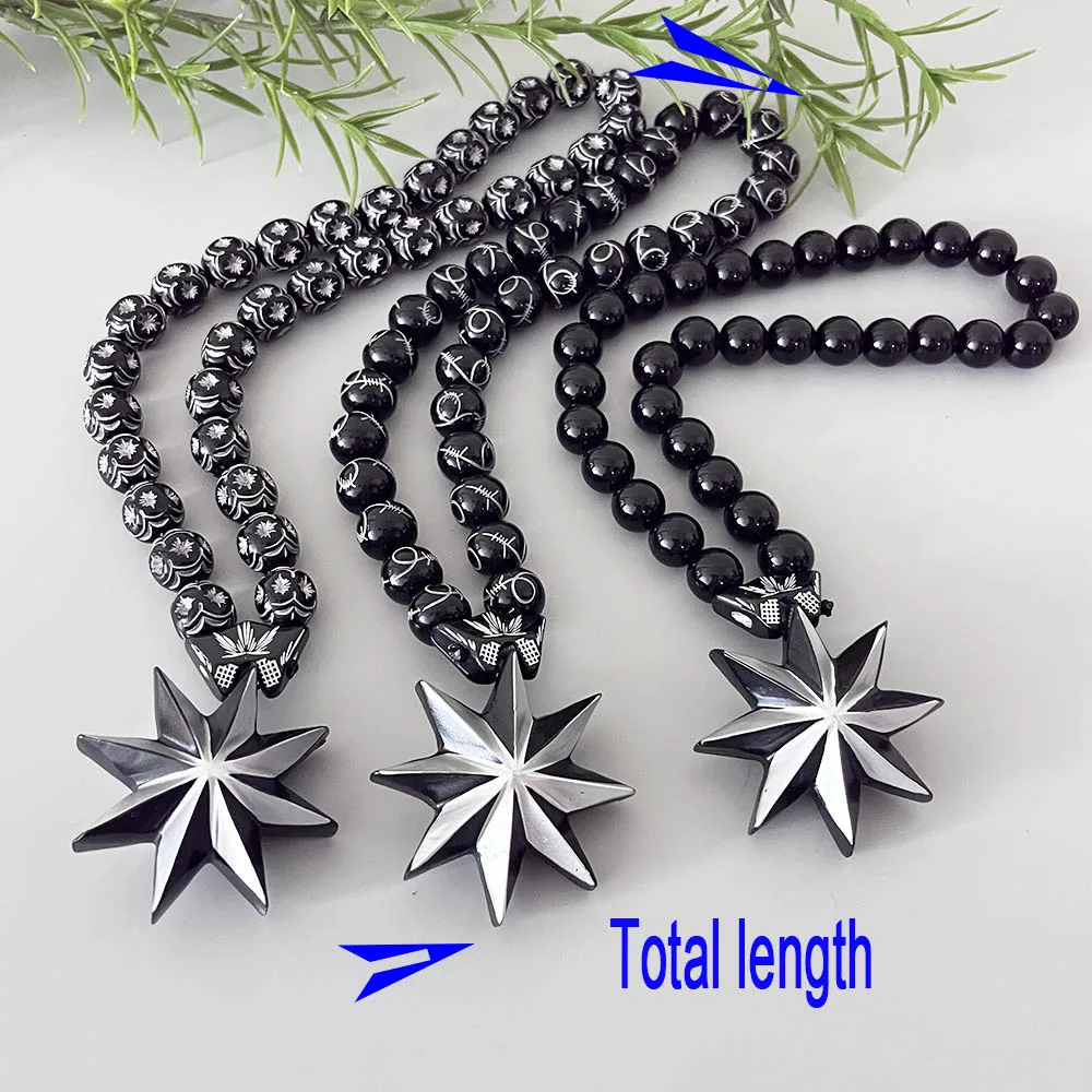 GS70 Octagonal Star Resin Paintings Black Silvery Decoration Exquisite Bead Decorate 3D Three-Dimensional Two-Color Car Pendants
GS70 Octagonal Star Resin Paintings Black Silvery Decoration Exquisite Bead Decorate 3D Three-Dimensional Two-Color Car Pendants