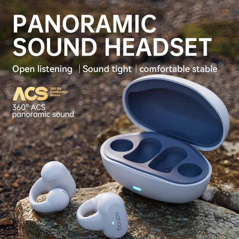 Sanag Z50s Pro Ear Air Conduction TWS Earphone Bluetooth Wireless Headphone Panoramic Sound Sports Waterproof Ear Clip Earbuds
Sanag Z50s Pro Ear Air Conduction TWS Earphone Bluetooth Wireless Headphone Panoramic Sound Sports Waterproof Ear Clip Earbuds