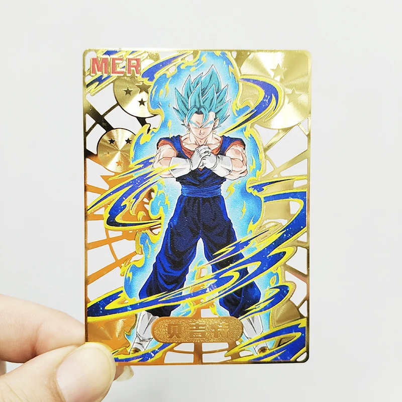New Dragon Ball anime game with surrounding characters Son Goku Piccolo Vegetato Metal Card Collected Card Toy Birthday Gift
New Dragon Ball anime game with surrounding characters Son Goku Piccolo Vegetato Metal Card Collected Card Toy Birthday Gift
