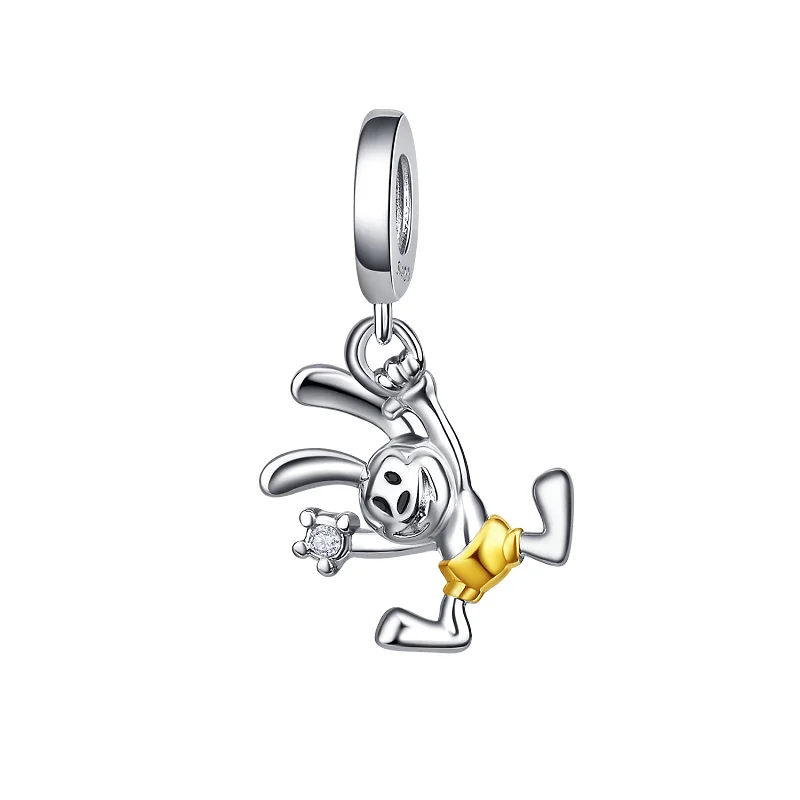 Коллекция легендарной коллекции Disney Centennial, бусины-шармы Oswald подходят для оригинальных дамских браслетов Pandora DIY, ювелирные изделия
Коллекция легендарной коллекции Disney Centennial, бусины-шармы Oswald подходят для оригинальных дамских браслетов Pandora DIY, ювелирные изделия