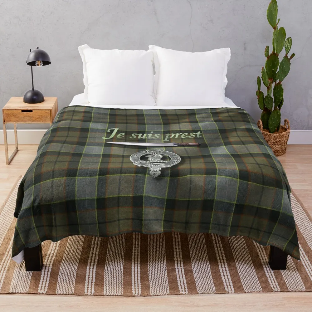 

Je suis prest, Outlander Throw Blanket Weighted Soft Plaid Softest Blankets