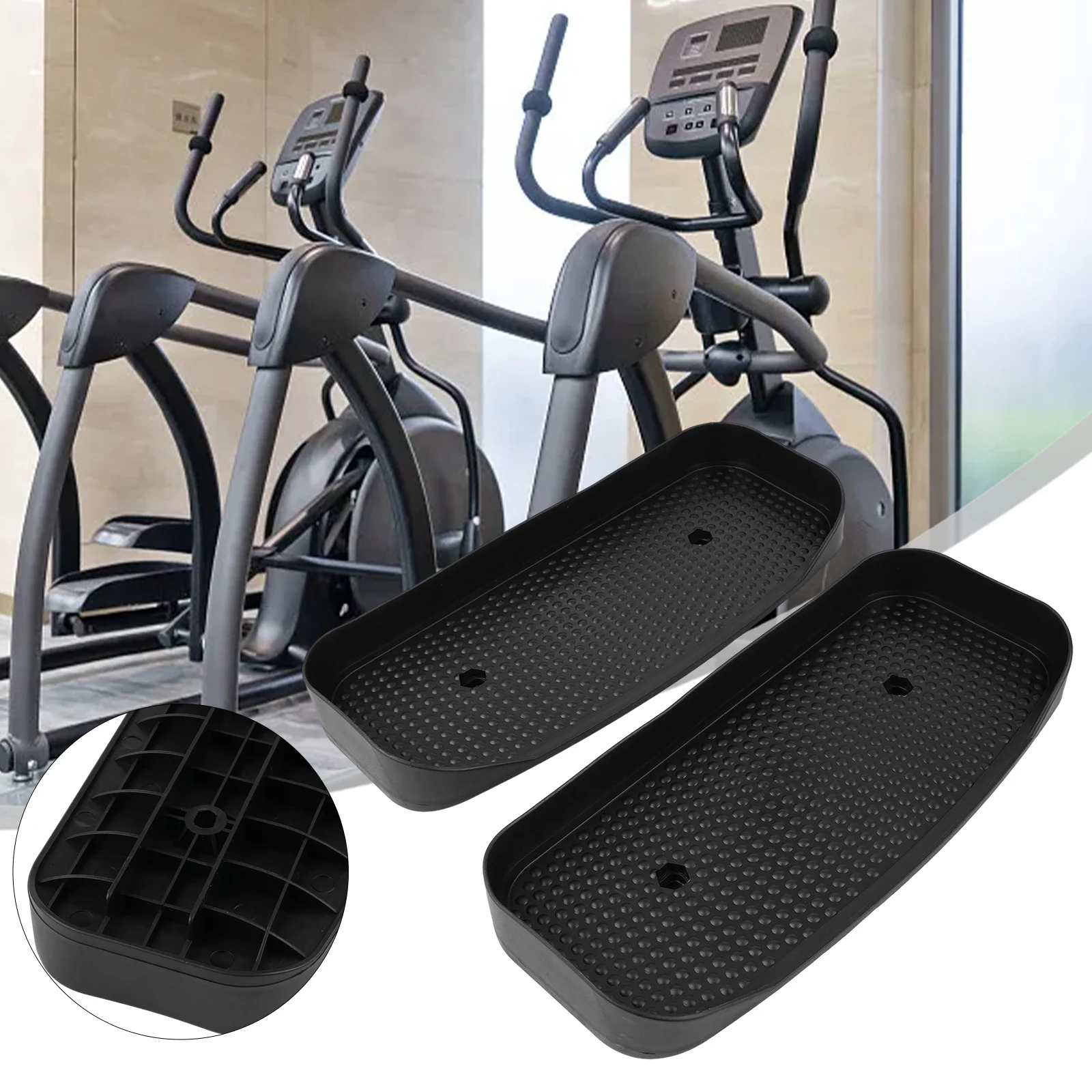 Durable Portable Pratical High Quality Fitness Outdoor Sports Foot Pedal Pedal 34.5*15cm ABS Accessories Black
Durable Portable Pratical High Quality Fitness Outdoor Sports Foot Pedal Pedal 34.5*15cm ABS Accessories Black