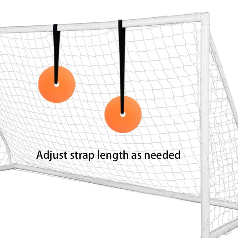 

Durable Football Targets Football Training Target Discs with Adjustable Rope for Improving Reactive Agility Shoot for Soccer