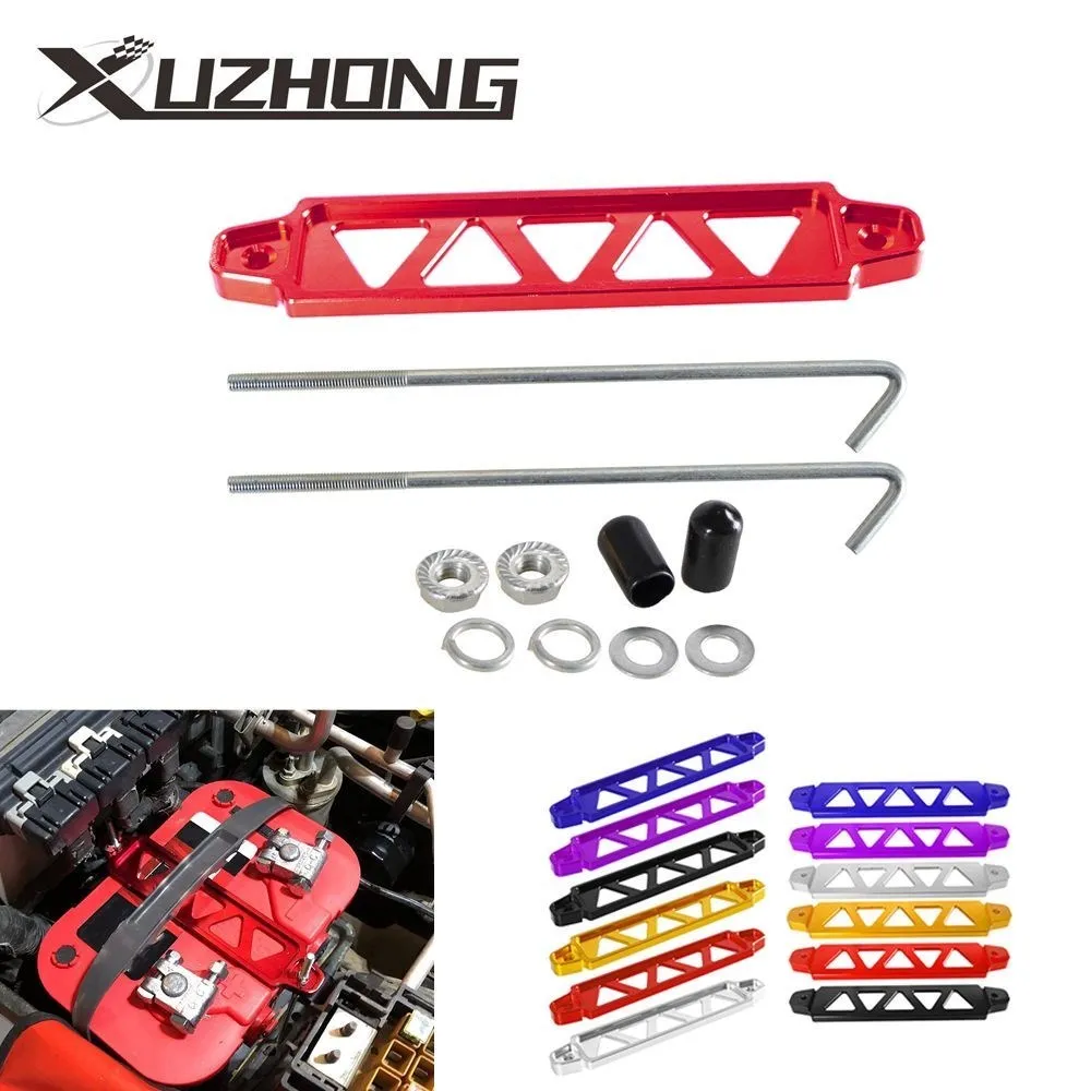 Universal Battery Tie Down Bracket for Subaru Fasten Brace Aluminum Bars for Honda Civic EK EG Battery Holder Down With Logo BW
Universal Battery Tie Down Bracket for Subaru Fasten Brace Aluminum Bars for Honda Civic EK EG Battery Holder Down With Logo BW
