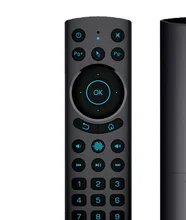 2.4G Backlit Smart Air Mouse Gyroscope Voice IR Learning Wireless Remote Control for Android TV BOX
2.4G Backlit Smart Air Mouse Gyroscope Voice IR Learning Wireless Remote Control for Android TV BOX