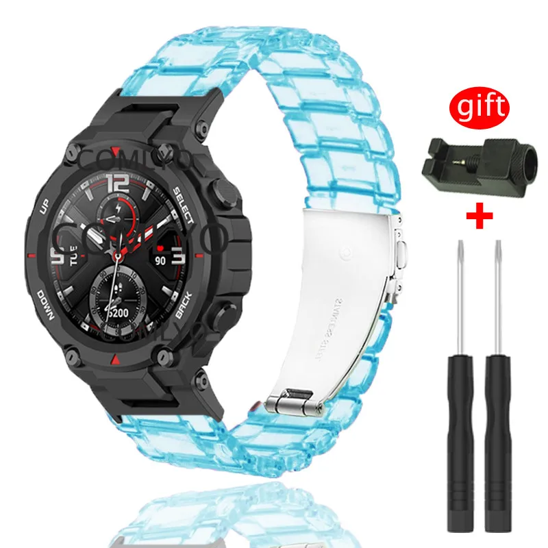 Смарт-браслет для Amazfit t-rex, прозрачный пластиковый регулируемый ремешок для amazfit t-rex pro
Смарт-браслет для Amazfit t-rex, прозрачный пластиковый регулируемый ремешок для amazfit t-rex pro