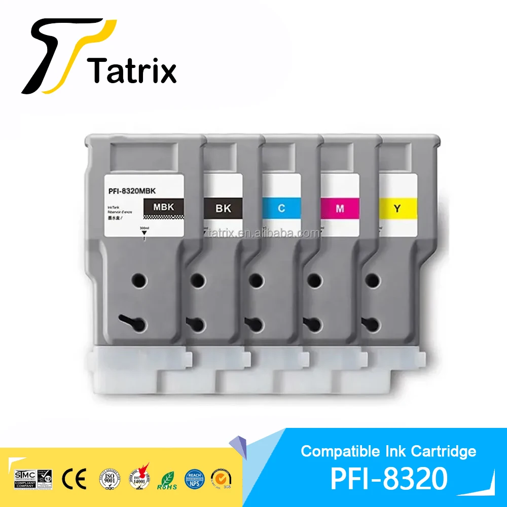 Цветной совместимый струйный картридж Tatrix PFI8320 PFI 8320 Premium для Canon imagePROGRAF GP-5200 GP-5300 TM-5200 TM-5205
Цветной совместимый струйный картридж Tatrix PFI8320 PFI 8320 Premium для Canon imagePROGRAF GP-5200 GP-5300 TM-5200 TM-5205