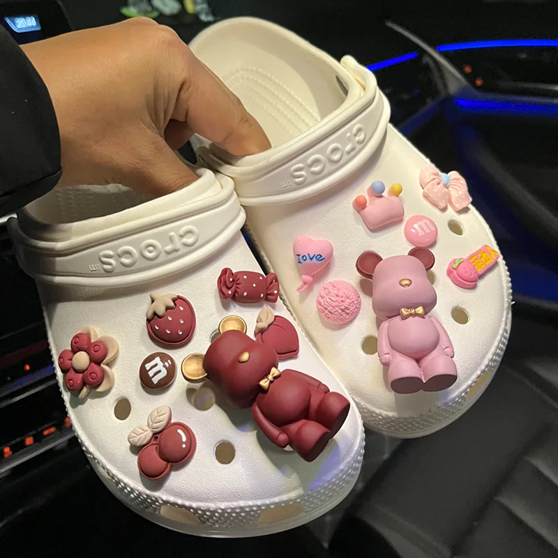 12pcs/set Shoe Decoration Buckle croc Charms bear strawberry crown candy Accessories DIY Combination Jibz kids party gift MAX
12pcs/set Shoe Decoration Buckle croc Charms bear strawberry crown candy Accessories DIY Combination Jibz kids party gift MAX
