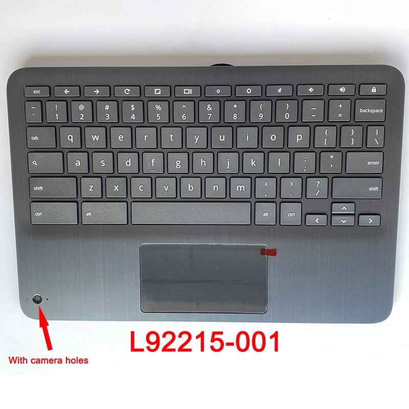 For HP Chromebook X360 11 G3 EE Laptop keyboard upper cover palm rest touchpad L92214-001 L92215-001 For HP Chromebook X360 11 G3 EE Laptop keyboard upper cover palm rest touchpad L92214-001 L92215-001