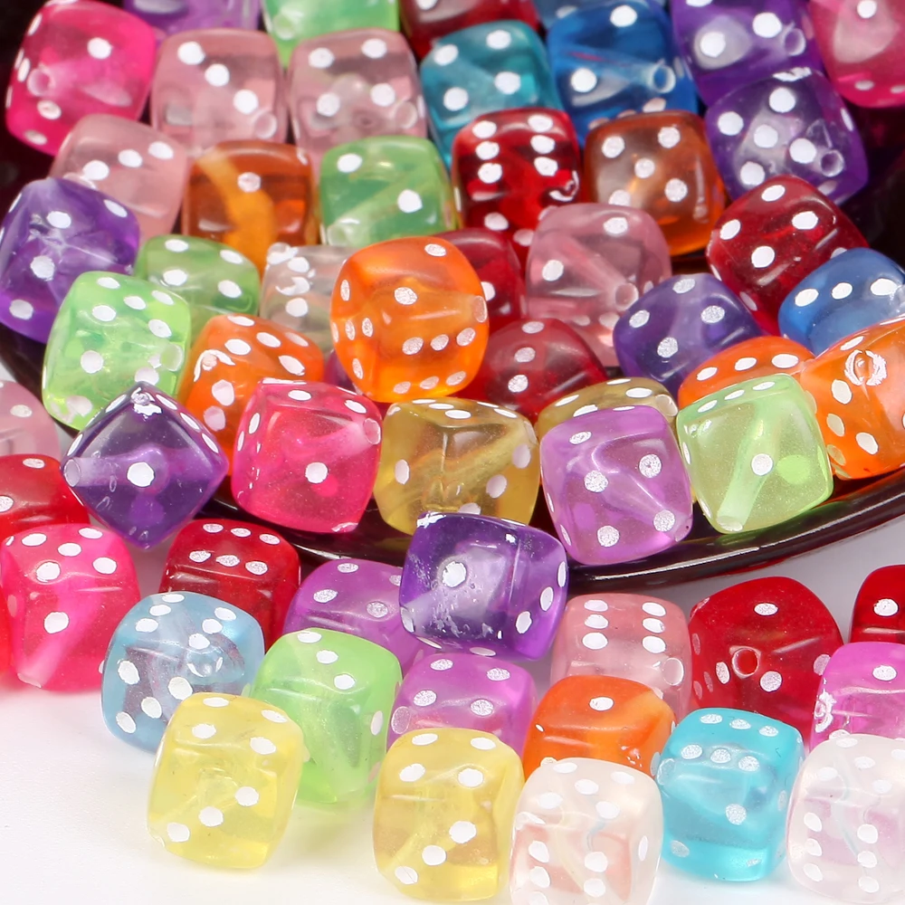 100pcs 8mm Square Dice Shape Acrylic Beads for Jewelry Making Cube Spacer Beads Diy Earring Necklace Bracelet Accessories
100pcs 8mm Square Dice Shape Acrylic Beads for Jewelry Making Cube Spacer Beads Diy Earring Necklace Bracelet Accessories