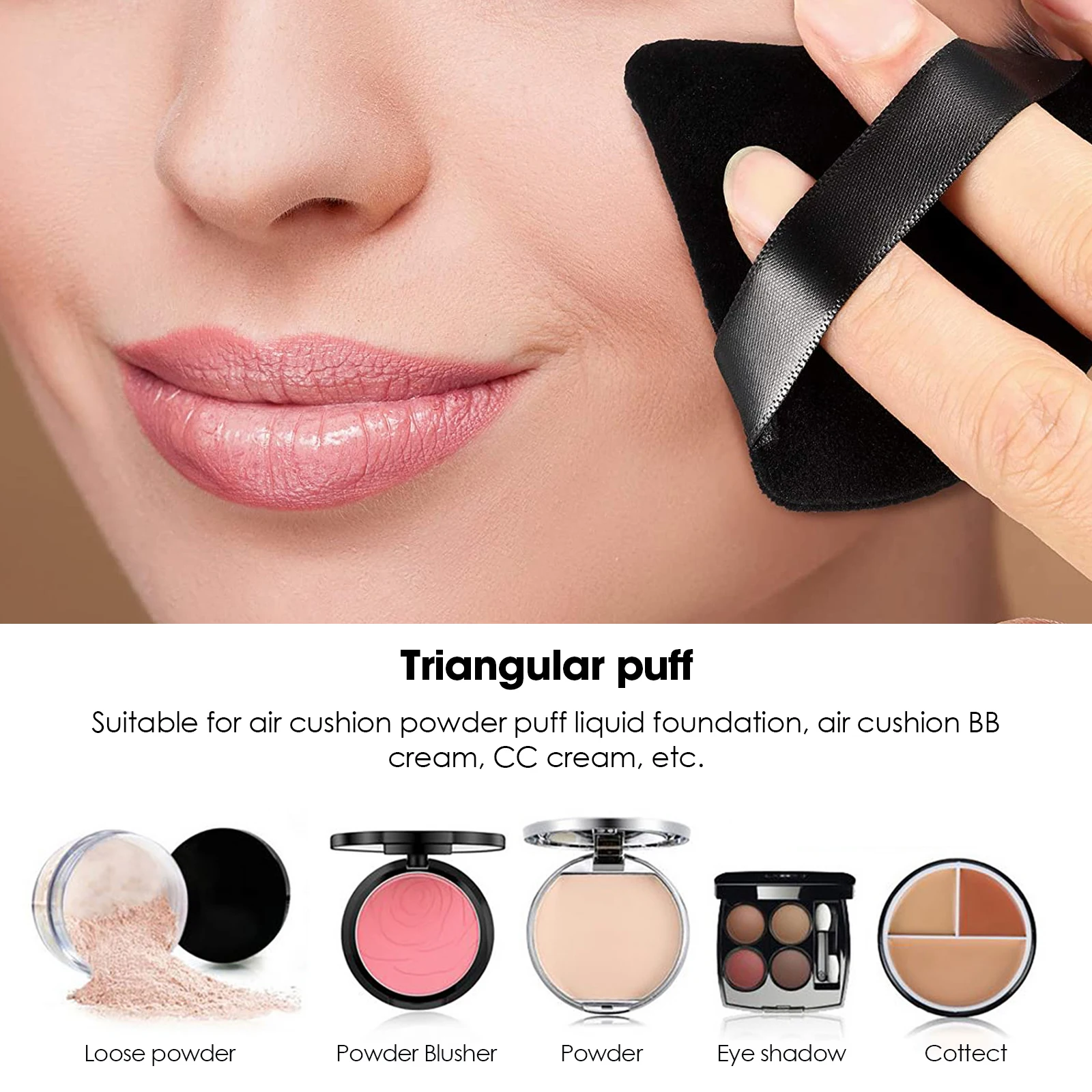 4 Colors Washable Makeup Puff Wet And Dry Makeup Puff Soft Velvet Puff Powder Puff Foundation Loose Powder Or Pressed Powder
4 Colors Washable Makeup Puff Wet And Dry Makeup Puff Soft Velvet Puff Powder Puff Foundation Loose Powder Or Pressed Powder