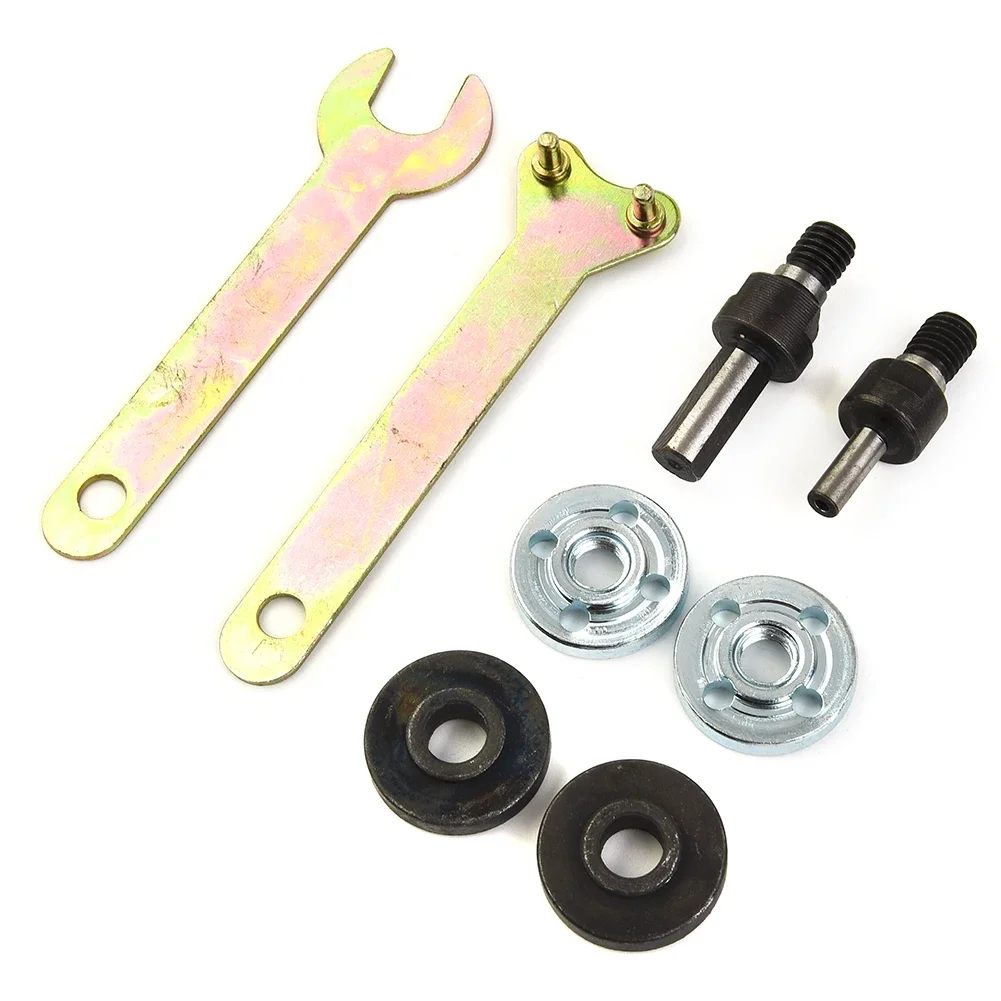8pcs 6mm+10mm Spanner Connecting Rod Drill Angle Grinder Mandrel Adapter Disc Cutting Ceramic Tiles, Wood, Metal Polishing, Etc
8pcs 6mm+10mm Spanner Connecting Rod Drill Angle Grinder Mandrel Adapter Disc Cutting Ceramic Tiles, Wood, Metal Polishing, Etc