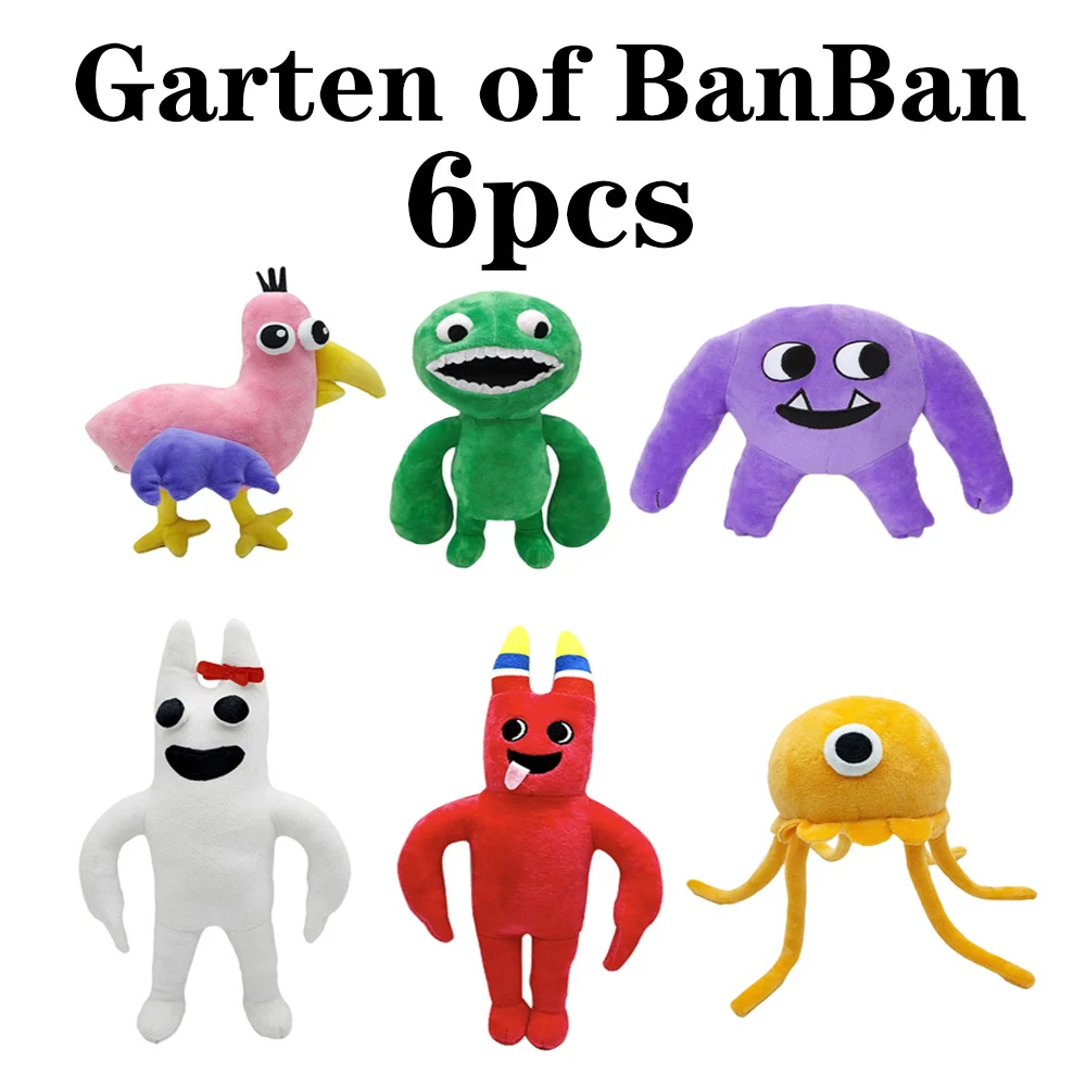 6PCS-20pcs Garten of Banban Jumbo Josh Plush Toys Horror Game Garten of Banban Toy Kids Toys Kawaii Toys Soft Stuffed Gifts
6PCS-20pcs Garten of Banban Jumbo Josh Plush Toys Horror Game Garten of Banban Toy Kids Toys Kawaii Toys Soft Stuffed Gifts