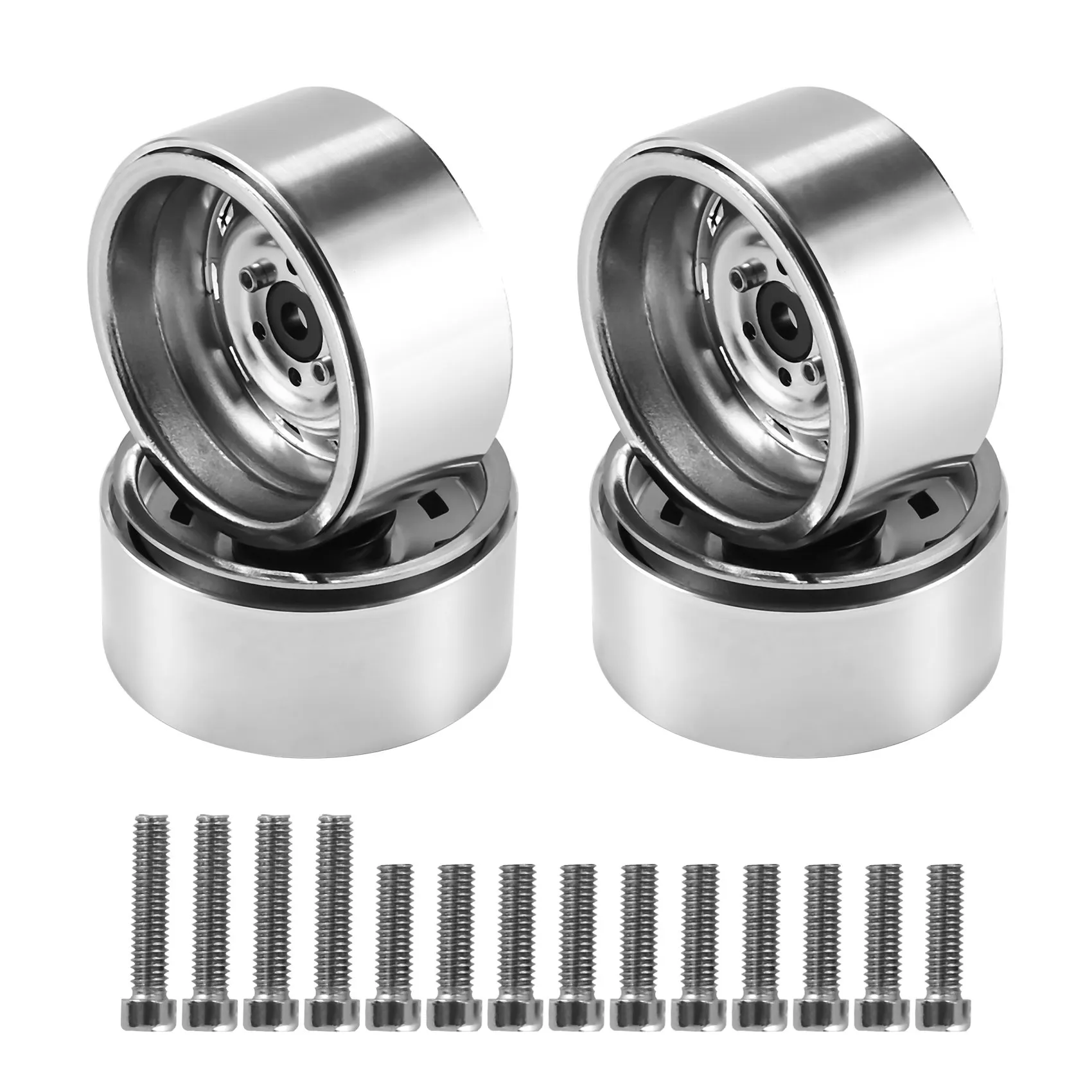 4 шт. ралли 1,9 металлический брелок ступицы колеса обода для 1/10 RC Crawler Axial SCX10 90046 AXI03007 Traxxas TRX4 RC4WD D90,1
4 шт. ралли 1,9 металлический брелок ступицы колеса обода для 1/10 RC Crawler Axial SCX10 90046 AXI03007 Traxxas TRX4 RC4WD D90,1