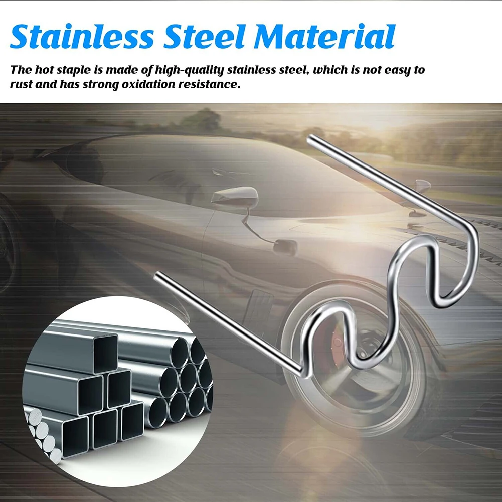Parts Hot Staples 2400Pcs Accessories Fairing Fittings Flat Staples For Car Welder Kits 0.8/0.6mm High Quality
Parts Hot Staples 2400Pcs Accessories Fairing Fittings Flat Staples For Car Welder Kits 0.8/0.6mm High Quality