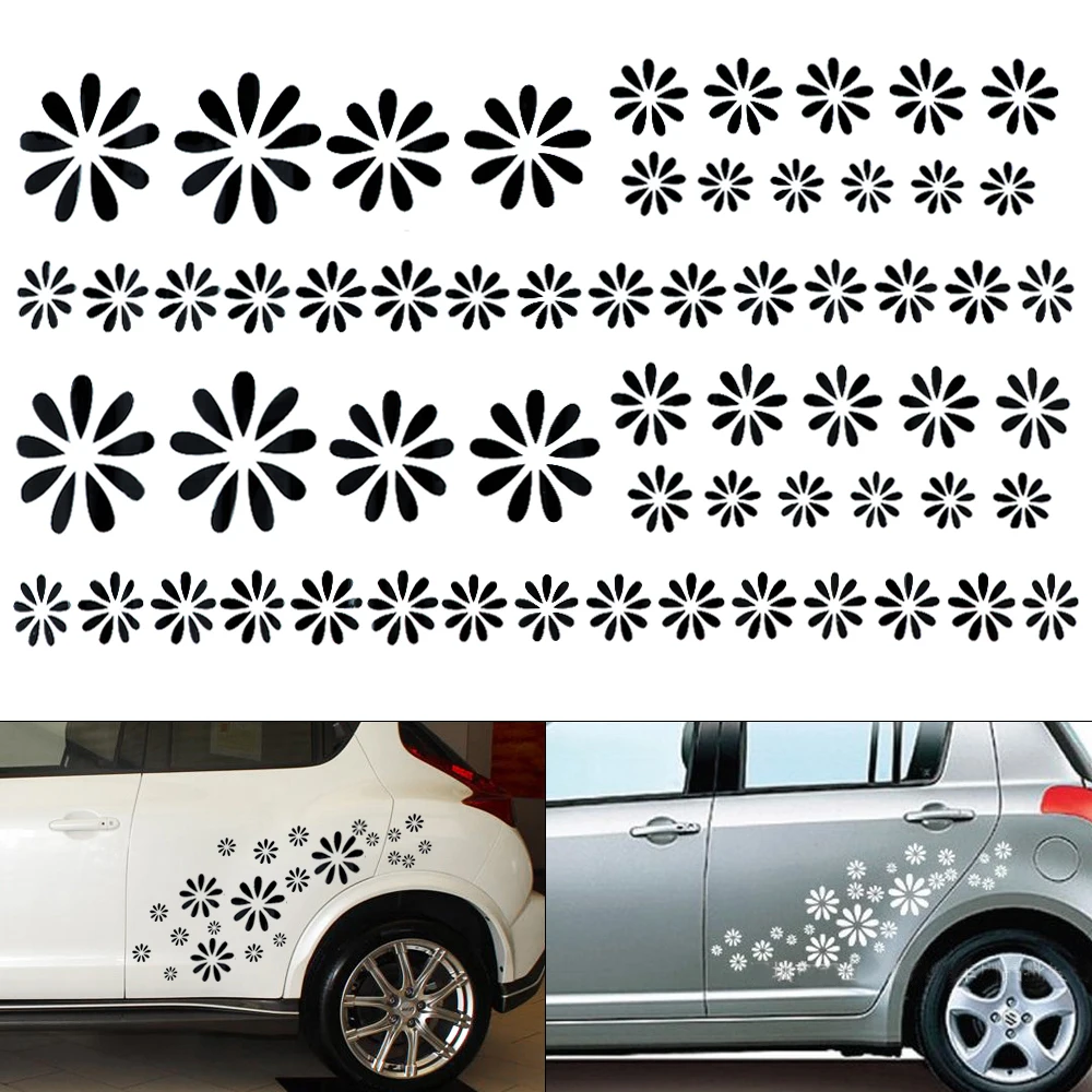 60pcs/set PVC Car Stickers and Decals Broken Flower Totem Personality Car Racing Waist Line Mudguard Body Side Body Sticker
60pcs/set PVC Car Stickers and Decals Broken Flower Totem Personality Car Racing Waist Line Mudguard Body Side Body Sticker