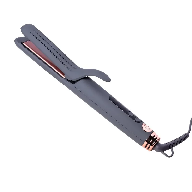 

HAOYUNMA hair styling appliances 2-in-1 Ceramic Tourmaline Flat Iron Hair Straightener & Curling Iron Styling Tool