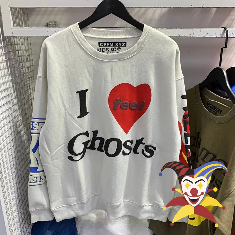KIDS SEE GHOSTS Crewneck Men Women Oversize Kanye West CPFM Sweatshirts Casual Hoodie
KIDS SEE GHOSTS Crewneck Men Women Oversize Kanye West CPFM Sweatshirts Casual Hoodie