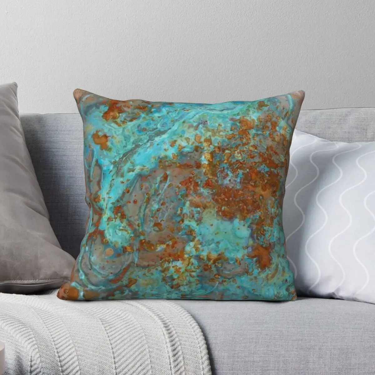 Copper Blue Teal Square Pillowcase Polyester Linen Velvet Pattern Zip Decorative Pillow Case Room Cushion Cover
Copper Blue Teal Square Pillowcase Polyester Linen Velvet Pattern Zip Decorative Pillow Case Room Cushion Cover