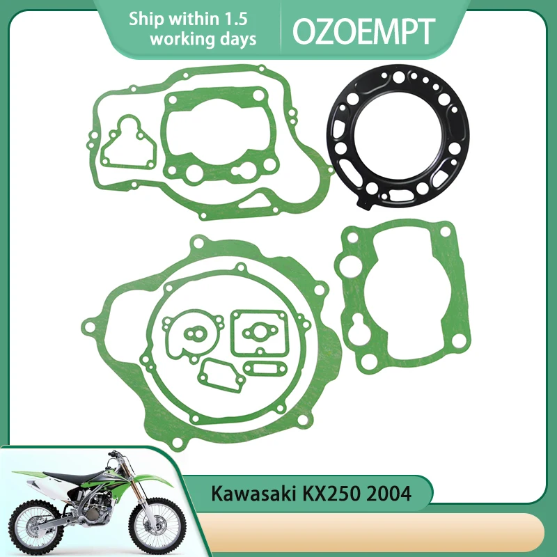 Ремонтная прокладка для цилиндра двигателя OZOEMPT, подходит для Kawasaki KX250 2004
Ремонтная прокладка для цилиндра двигателя OZOEMPT, подходит для Kawasaki KX250 2004