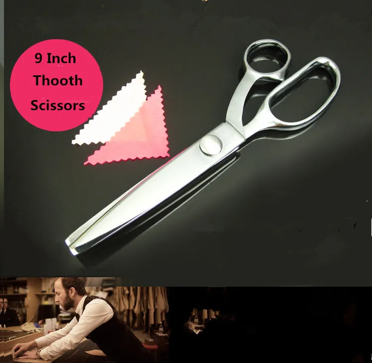 hot shears Mikala Full Stainless Steel Professional Tailor tooth Scissors Household Sewing Clothes Laciness Scissors Textile
hot shears Mikala Full Stainless Steel Professional Tailor tooth Scissors Household Sewing Clothes Laciness Scissors Textile